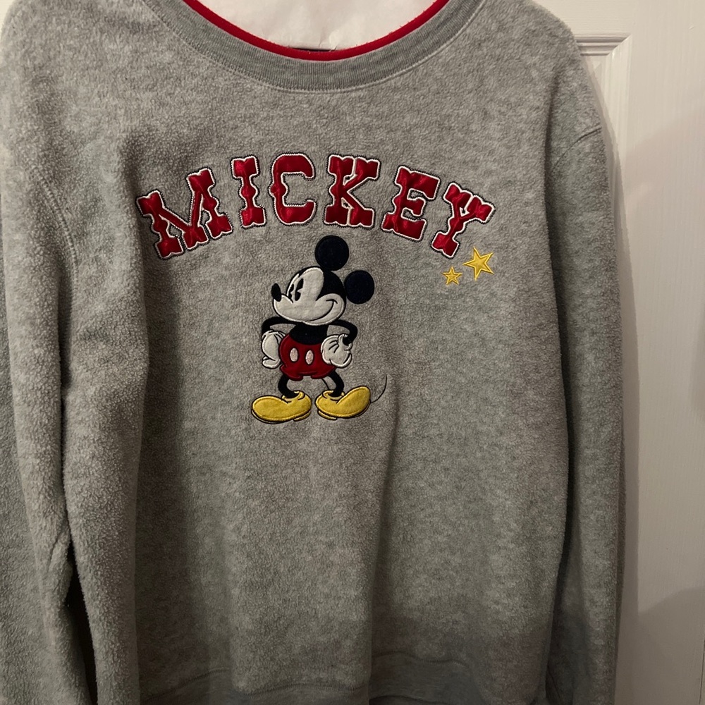 Vintage Disney Mickey Mouse Red lettering